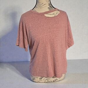 Rachel Zoe Mauve Short Sleeve Tee
